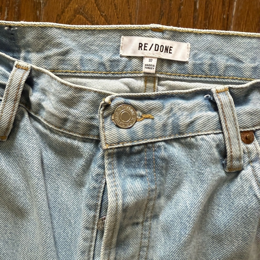 Re/Done High Rise Loose Jeans - Picture 2 of 5